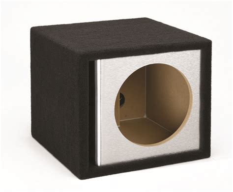 metal subwoofer box|empty subwoofer boxes.